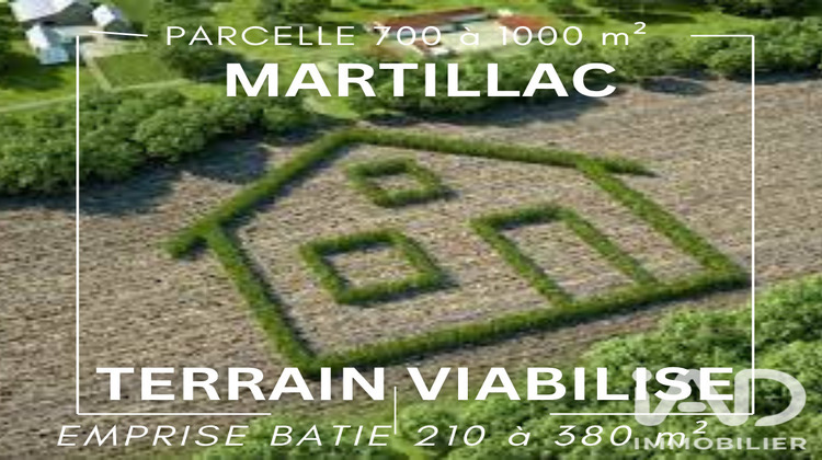 Ma-Cabane - Vente Terrain Martillac, 817 m²