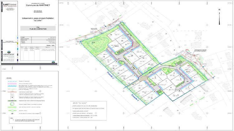 Ma-Cabane - Vente Terrain MARTINET, 307 m²