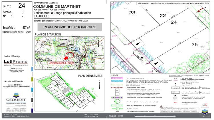 Ma-Cabane - Vente Terrain MARTINET, 537 m²