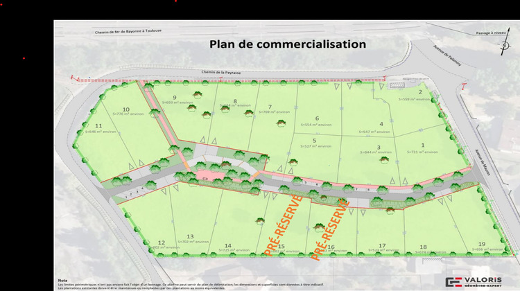 Ma-Cabane - Vente Terrain Martres-Tolosane, 769 m²