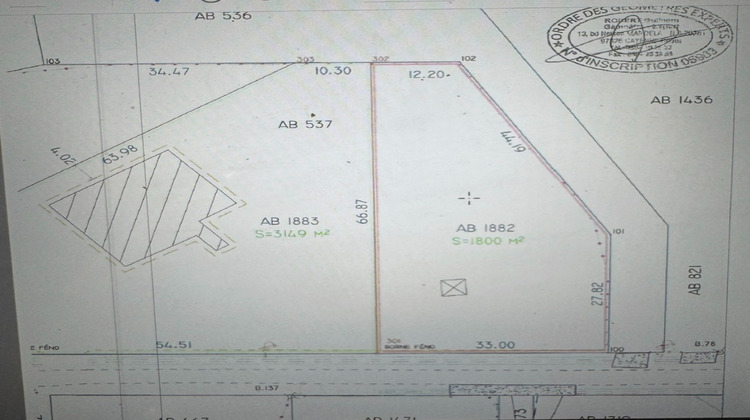 Ma-Cabane - Vente Terrain MATOURY, 1800 m²