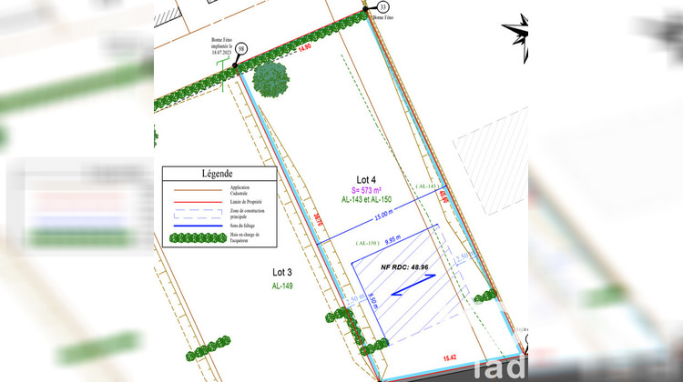 Ma-Cabane - Vente Terrain Maule, 573 m²