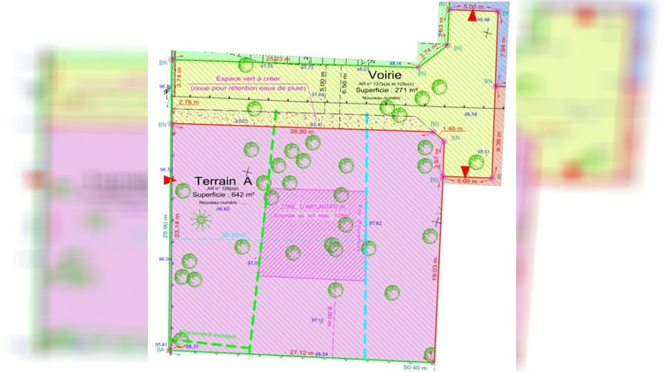 Ma-Cabane - Vente Terrain MAULE, 642 m²