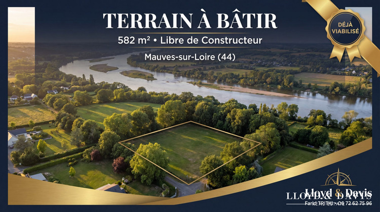 Ma-Cabane - Vente Terrain Mauves-sur-Loire, 582 m²