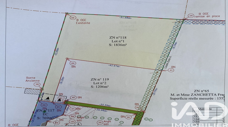 Ma-Cabane - Vente Terrain Mauvezin, 1836 m²