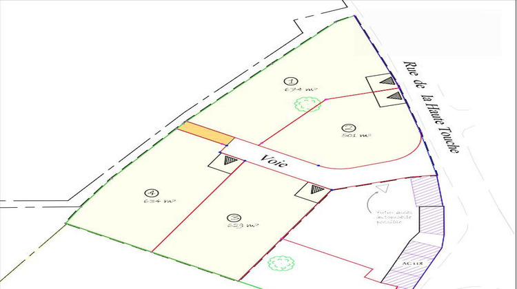 Ma-Cabane - Vente Terrain Mayenne, 674 m²
