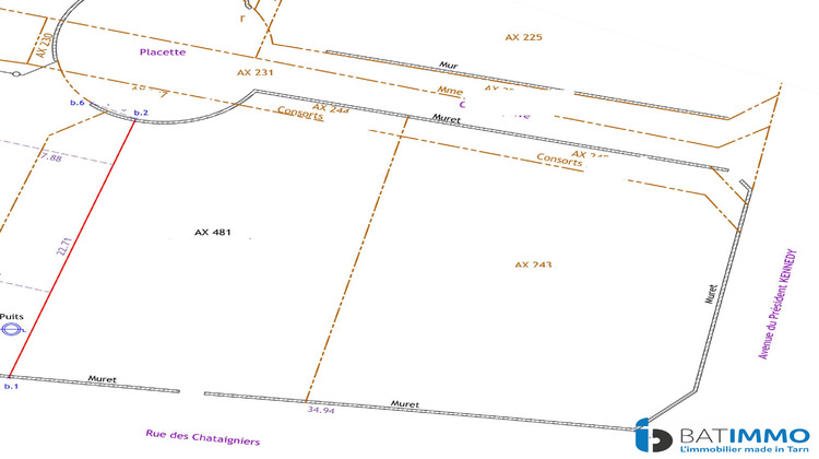 Ma-Cabane - Vente Terrain Mazamet, 393 m²