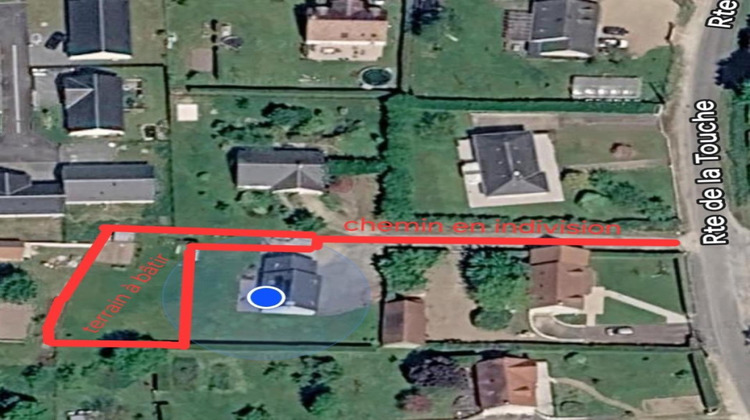 Ma-Cabane - Vente Terrain Mazieres-de-Touraine, 515 m²