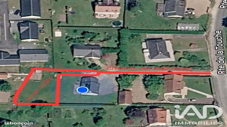 Ma-Cabane - Vente Terrain Mazières-de-Touraine, 535 m²
