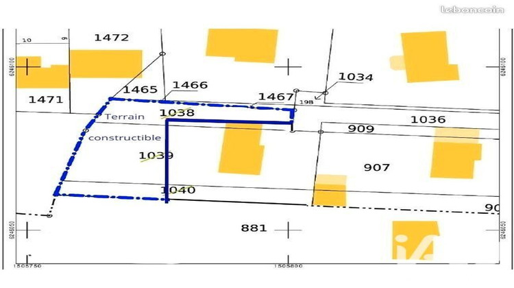 Ma-Cabane - Vente Terrain Mazières-de-Touraine, 535 m²