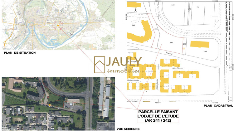 Ma-Cabane - Vente Terrain Meaux, 2101 m²