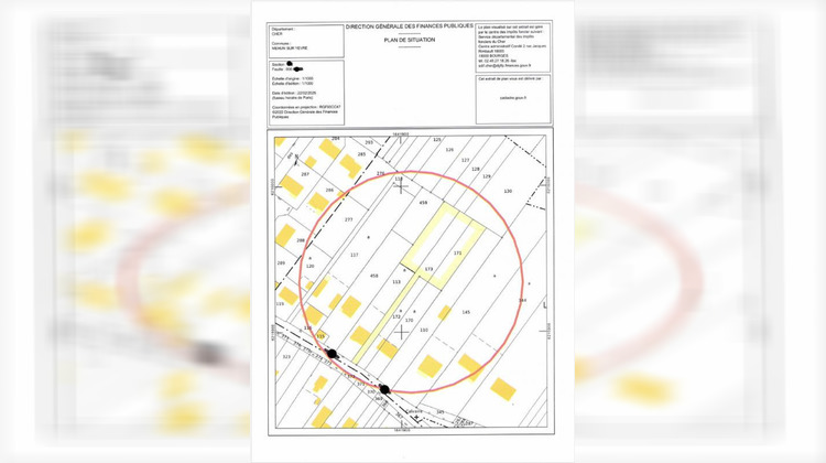 Ma-Cabane - Vente Terrain MEHUN SUR YEVRE, 2130 m²