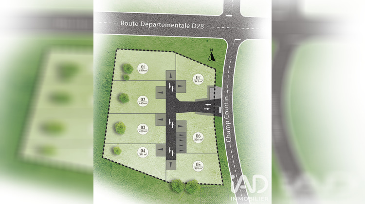 Ma-Cabane - Vente Terrain Melesse, 343 m²