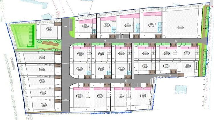 Ma-Cabane - Vente Terrain MELGVEN, 471 m²