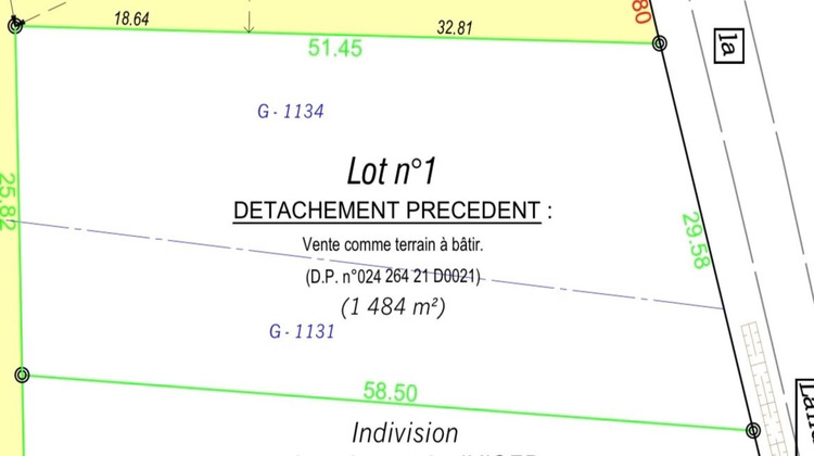 Ma-Cabane - Vente Terrain Menesplet, 1484 m²