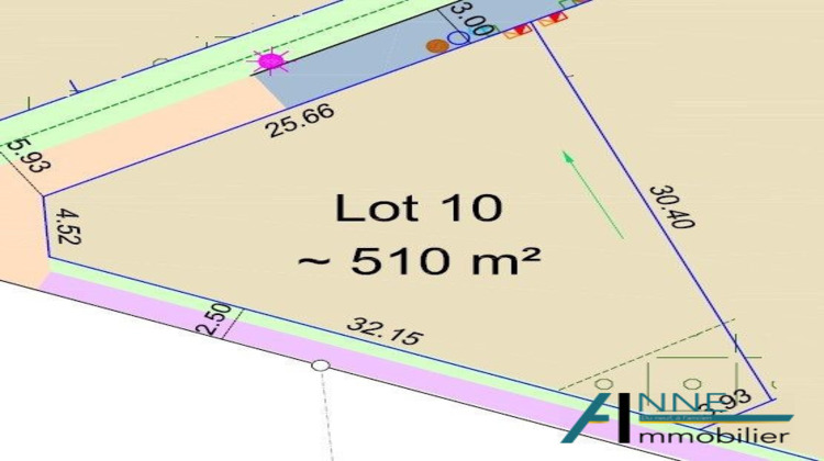 Ma-Cabane - Vente Terrain Mercurey, 510 m²