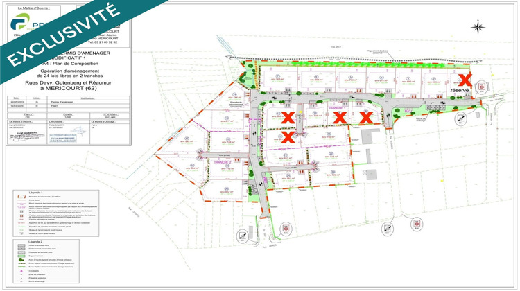 Ma-Cabane - Vente Terrain Mericourt, 700 m²