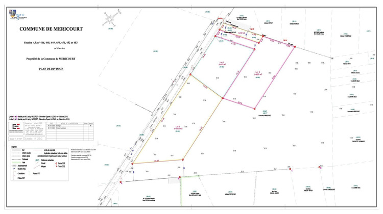 Ma-Cabane - Vente Terrain Mericourt, 615 m²