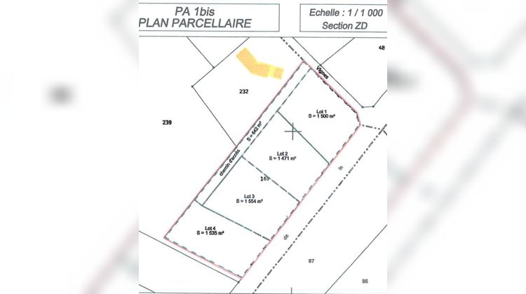 Ma-Cabane - Vente Terrain Mérignac, 1535 m²