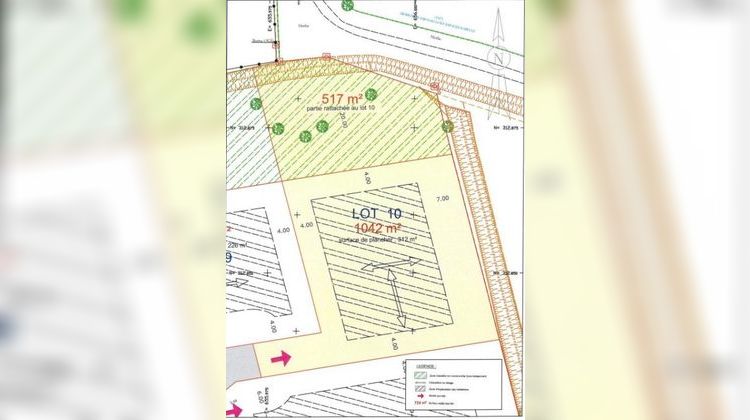 Ma-Cabane - Vente Terrain Mérignies, 1559 m²