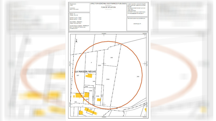 Ma-Cabane - Vente Terrain MERY SUR CHER, 5709 m²