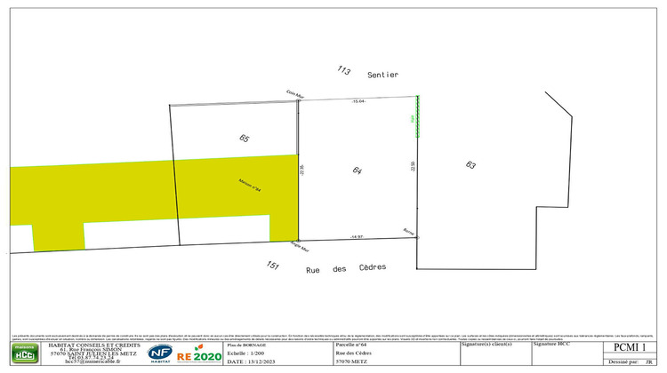 Ma-Cabane - Vente Terrain METZ, 333 m²