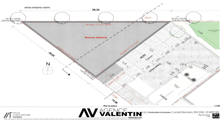 Ma-Cabane - Vente Terrain Metz, 608 m²