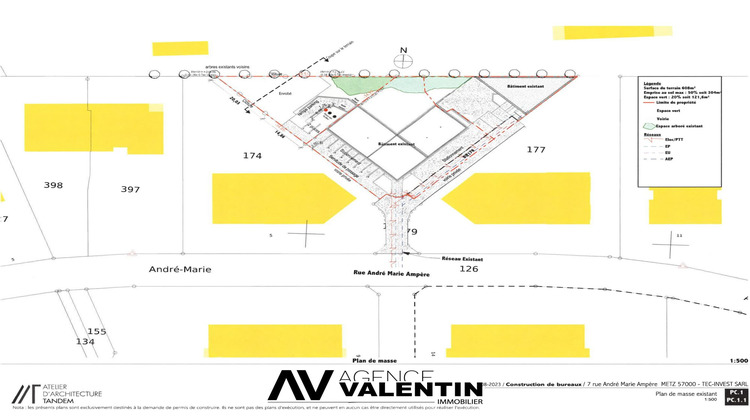 Ma-Cabane - Vente Terrain Metz, 608 m²