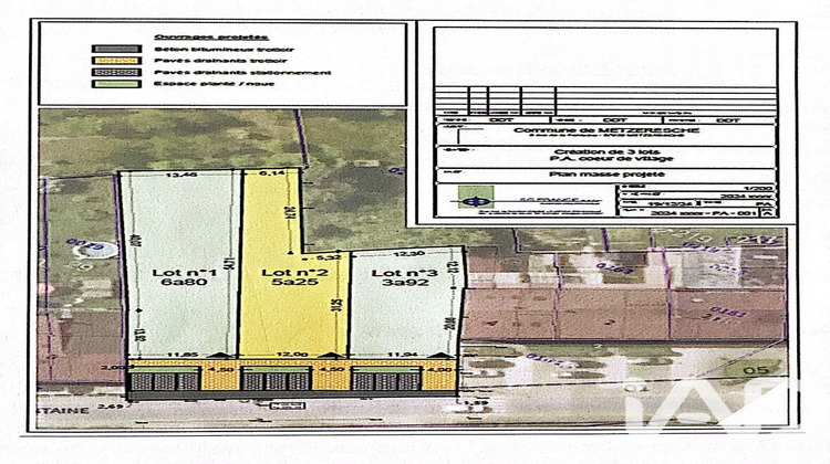 Ma-Cabane - Vente Terrain Metzeresche, 392 m²