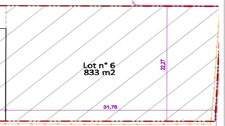 Ma-Cabane - Vente Terrain METZERVISSE, 833 m²