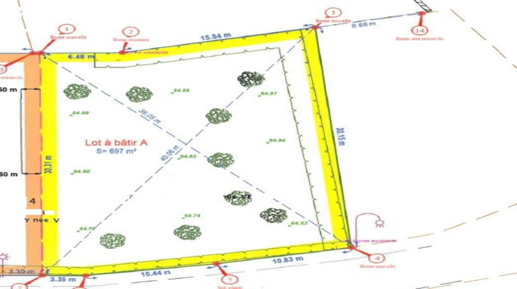 Ma-Cabane - Vente Terrain Meucon, 697 m²