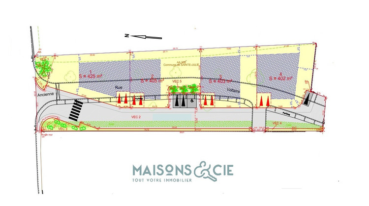 Ma-Cabane - Vente Terrain MEXIMIEUX, 402 m²