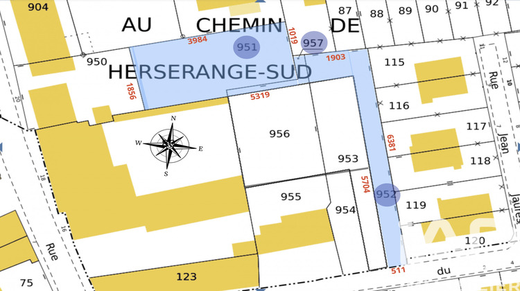 Ma-Cabane - Vente Terrain Mexy, 1176 m²