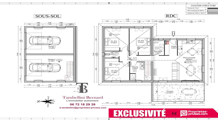 Ma-Cabane - Vente Terrain MEYSSIEZ, 1304 m²