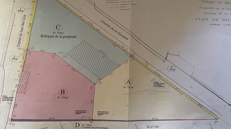 Ma-Cabane - Vente Terrain MEZEL, 759 m²