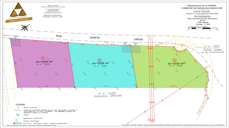 Ma-Cabane - Vente Terrain Mignaloux-Beauvoir, 1029 m²