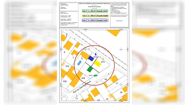 Ma-Cabane - Vente Terrain MITRY-MORY, 250 m²