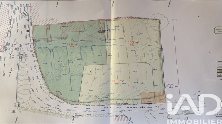 Ma-Cabane - Vente Terrain Mogneneins, 500 m²