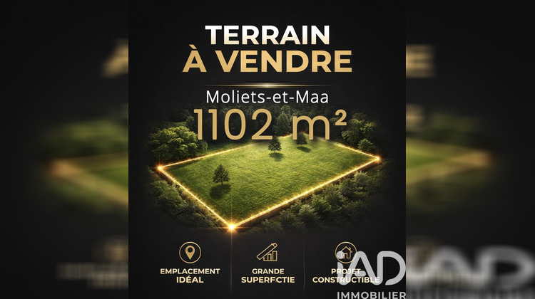 Ma-Cabane - Vente Terrain Moliets Et Maa, 1102 m²