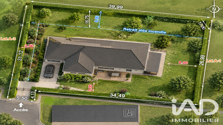 Ma-Cabane - Vente Terrain Moliets Et Maa, 1102 m²