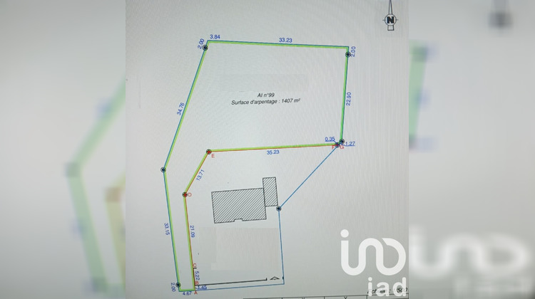 Ma-Cabane - Vente Terrain Moncé-en-Belin, 1407 m²