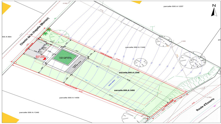 Ma-Cabane - Vente Terrain Monnetier-Mornex, 870 m²