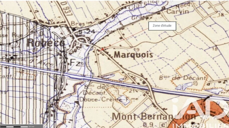 Ma-Cabane - Vente Terrain Mont-Bernanchon, 500 m²