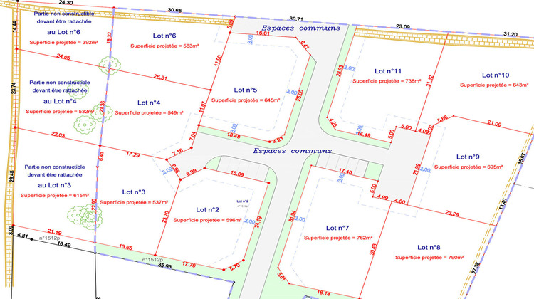 Ma-Cabane - Vente Terrain MONT-DE-MARSAN, 596 m²