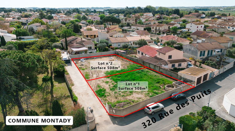 Ma-Cabane - Vente Terrain MONTADY, 508 m²