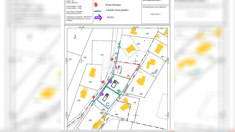 Ma-Cabane - Vente Terrain Montagney, 900 m²