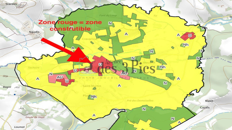 Ma-Cabane - Vente Terrain Montastruc-de-Salies, 2600 m²
