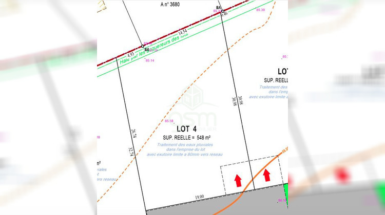 Ma-Cabane - Vente Terrain Montbazon, 548 m²