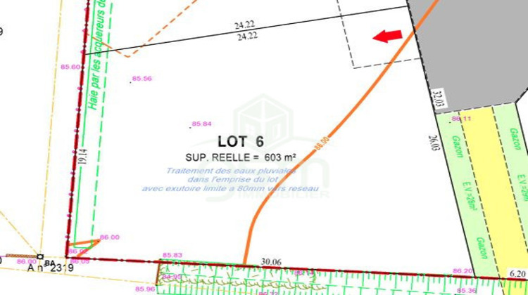 Ma-Cabane - Vente Terrain Montbazon, 603 m²