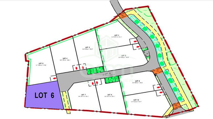 Ma-Cabane - Vente Terrain Montbazon, 603 m²